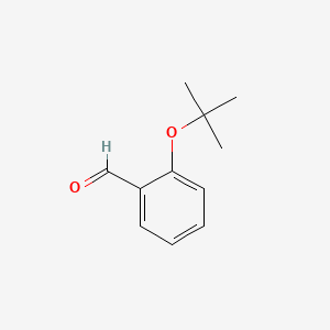Chemical structure of 2-tert-Butoxybenzaldehyde