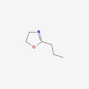 Chemical structure of 2-Propyl-2-oxazoline