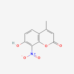 Chemical structure of 2-Phthalimidehydroxy-acetic acid