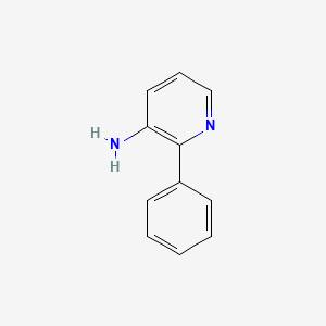 Chemical structure of 2-Phenylpyridin-3-amine
