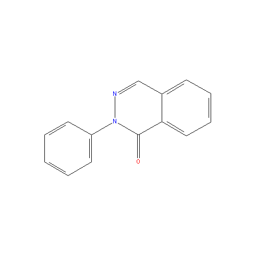 Chemical structure of 2-Phenylphthalazin-1(2H)-one