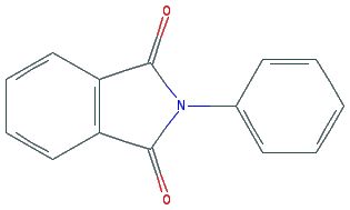 Chemical structure of N-Phenylphthalimide