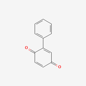 Chemical structure of Phenyl-1,4-benzoquinone