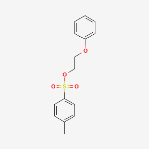 Chemical structure of 2-phenoxyethyl 4-methylbenzenesulfonate