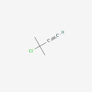 Chemical structure of 1-Chloro-2-pentyne