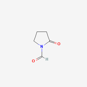 Chemical structure of 2-oxopyrrolidine-1-carbaldehyde