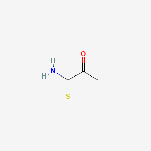 Chemical structure of 2-oxopropanethioamide