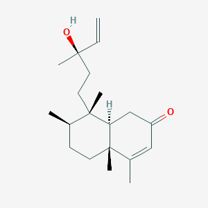 Chemical structure of 2-Oxokolavelool