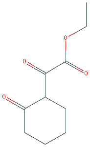 Chemical structure of Ethyl 2-oxo-2-(2-oxocyclohexyl)acetate