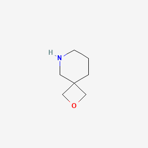 Chemical structure of 2-Oxa-6-azaspiro[3.5]nonane
