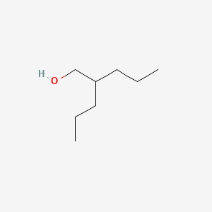 Chemical structure of 2-n-Propyl-1-pentanol