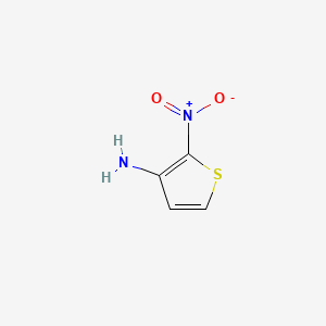 Chemical structure of 2-Nitrothiophen-3-amine