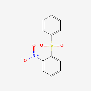 Chemical structure of 2-Nitrophenyl Phenyl Sulfone