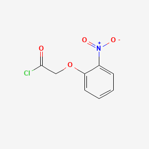 Chemical structure of 2-Nitrophenoxyacetyl Chloride