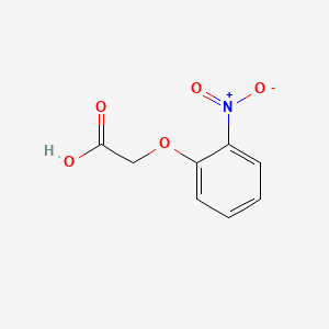 Chemical structure of 2-Nitrophenoxyacetic Acid