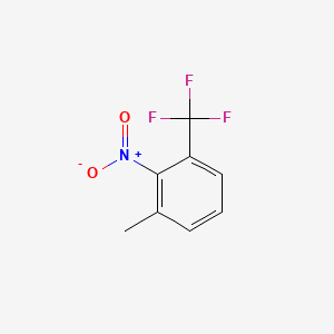 Chemical structure of 2-Nitro-3-Methylbenzotrifluoride