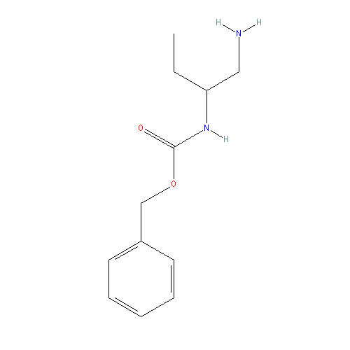 Chemical structure of 2-N-Cbz-Butane-1,2-diamine hydrochloride