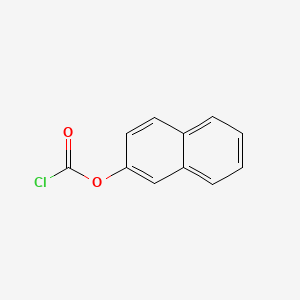 Chemical structure of 2-Naphthyl Chloroformate