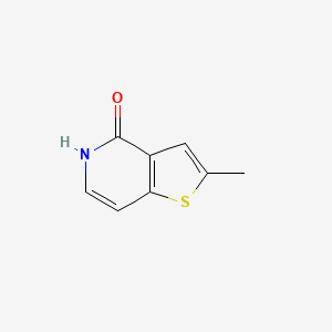 Chemical structure of 2-Methylthieno[3,2-c]pyridin-4(5H)-one