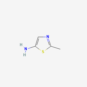 Chemical structure of 2-Methylthiazol-5-amine