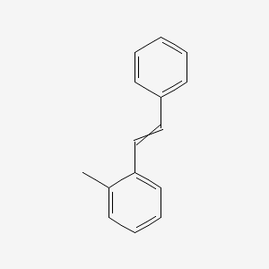 Chemical structure of 2-Methylstilbene