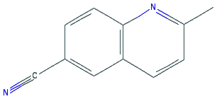 Chemical structure of 2-Methylquinoline-6-carbonitrile