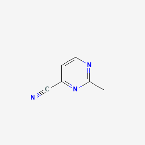 Chemical structure of 2-Methylpyrimidine-4-carbonitrile