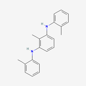 Chemical structure of 2-Methyl-N1,N3-di-o-tolylbenzene-1,3-diamine