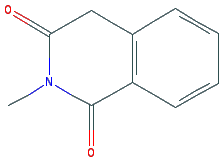Chemical structure of 2-Methylisoquinoline-1,3(2H,4H)-dione