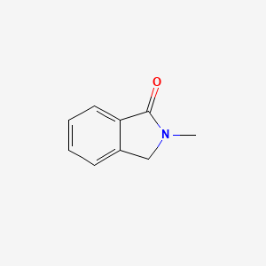 Chemical structure of 2-Methylisoindolin-1-one