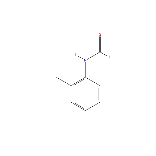 Chemical structure of 2'-Methylformanilide