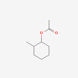 Chemical structure of 2-Methylcyclohexyl Acetate