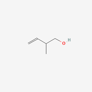 Chemical structure of 2-Methyl-3-buten-1-ol