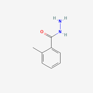 Chemical structure of o-Toluohydrazide