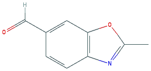 Chemical structure of 2-Methylbenzo[d]oxazole-6-carbaldehyde