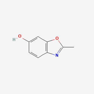 Chemical structure of 2-Methylbenzo[d]oxazol-6-ol