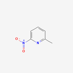 Chemical structure of 2-Methyl-6-nitropyridine