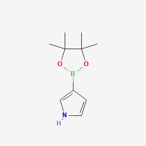 Chemical structure of 2-Methyl-6-(tert-butyl)pyridine-3-boronic acid