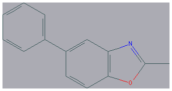 Chemical structure of 2-Methyl-5-phenylbenzoxazole