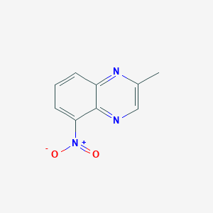 Chemical structure of 2-Methyl-5-nitroquinoxaline