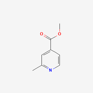 Chemical structure of Methyl 2-methylisonicotinate