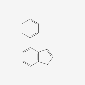 Chemical structure of 2-Methyl-4-phenylindene