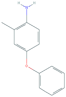 Chemical structure of 2-Methyl-4-phenoxyaniline