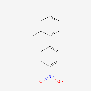 Chemical structure of 2-Methyl-4'-nitro-biphenyl