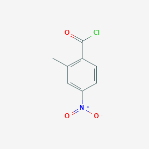 Chemical structure of 2-Methyl-4-nitrobenzoyl Chloride