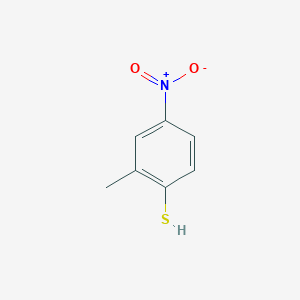 Chemical structure of 2-Methyl-4-nitrobenzenethiol