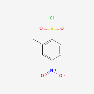Chemical structure of 5-Nitrotoluene-2-sulfonyl chloride