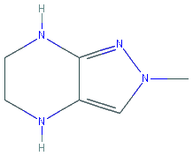Chemical structure of 2-Methyl-4,5,6,7-tetrahydropyrazolo[1,5-a]pyrazine