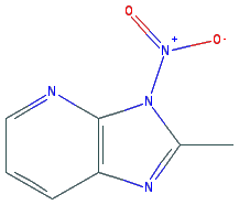Chemical structure of 2-Methyl-3-nitroimidazo[1,2-a]pyridine