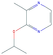 Chemical structure of 2-Methyl-3-isopropoxypyrazine